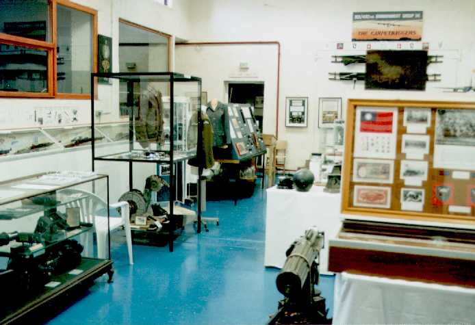 The main hall of the Carpetbagger Aviation Museum in the Group Operation Building 1995