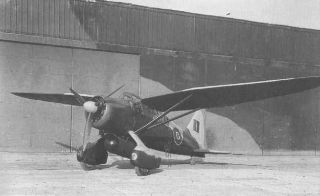 Lysander Mk 3 with underbelly fuel tank
